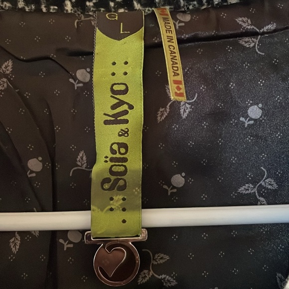 Soia and Kyo houndstooth wool peacoat overcoat jacket coat - Picture 7 of 12